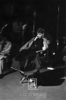 Audrey Hepburn in Directors Chair on Set of Sabrina, 1953