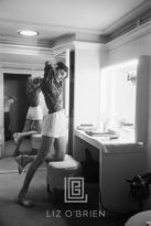 Audrey Hepburn in Her Dressing Room, Knee Up, 1953