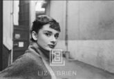 Audrey Hepburn in Grey Turtleneck Sweater, Glances Right , 1953