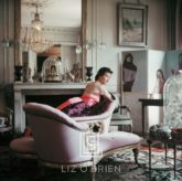 Designer's Homes, Ghislaine Lounges in Elsa Schiaparelli's Home, Back, 1953