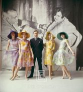 20's Backdrop, Mark Bohan with Models in Dior, 1961