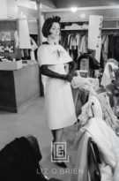 Dior, Model Kouka wears Novia while Standing, 1959