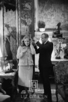 Mark Shaw Adjusts Jeanne Moreau, 1957