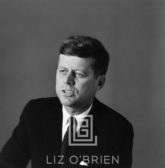Kennedy, John F. Portrait, Left Shoulder Front, Talking v1, 1959