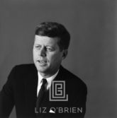 Kennedy, John F. Portrait, Left Shoulder Front, Talking v2, 1959