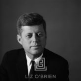 Kennedy, John F. Portrait, Left Shoulder Front, Eye Sparkle, 1959