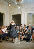 Salon Dior Polka Dot Dress, 1954